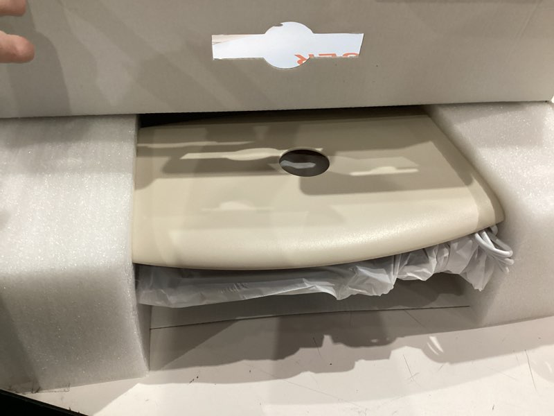 Condition photo showing Good Condition for lower back massager with heat, back stretcher for lower back pain relief and decompression, spine-smoothing quadruple fusion back massager, lumbar traction device with rocking stretch & height adjust beige