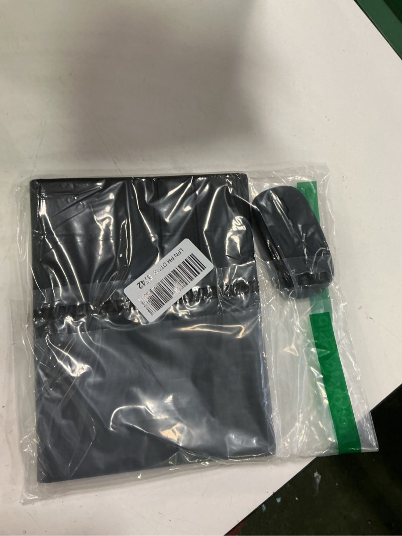 Condition photo showing As Is for for iPad 9th / 8th / 7th Generation 10.2 inch & iPad Air 3rd Gen & iPad Pro 10.5 inch Case with Keyboard 7 Color Backlit - Built in Pencil Holder with Mouse (Black) iPad 9th/8th/7th & Pro 10.5 & Air 3rd -10.2/10.5" Black