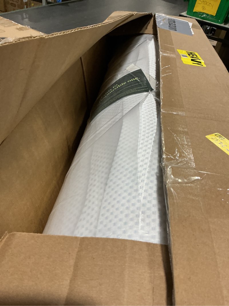 Condition photo showing New/Like New for zinus 6 inch green tea cooling memory foam mattress [new version], full, fiberglass free, medium firmness, cooling gel foam, certified safe foams & fabric, mattress in a box full 6 inch