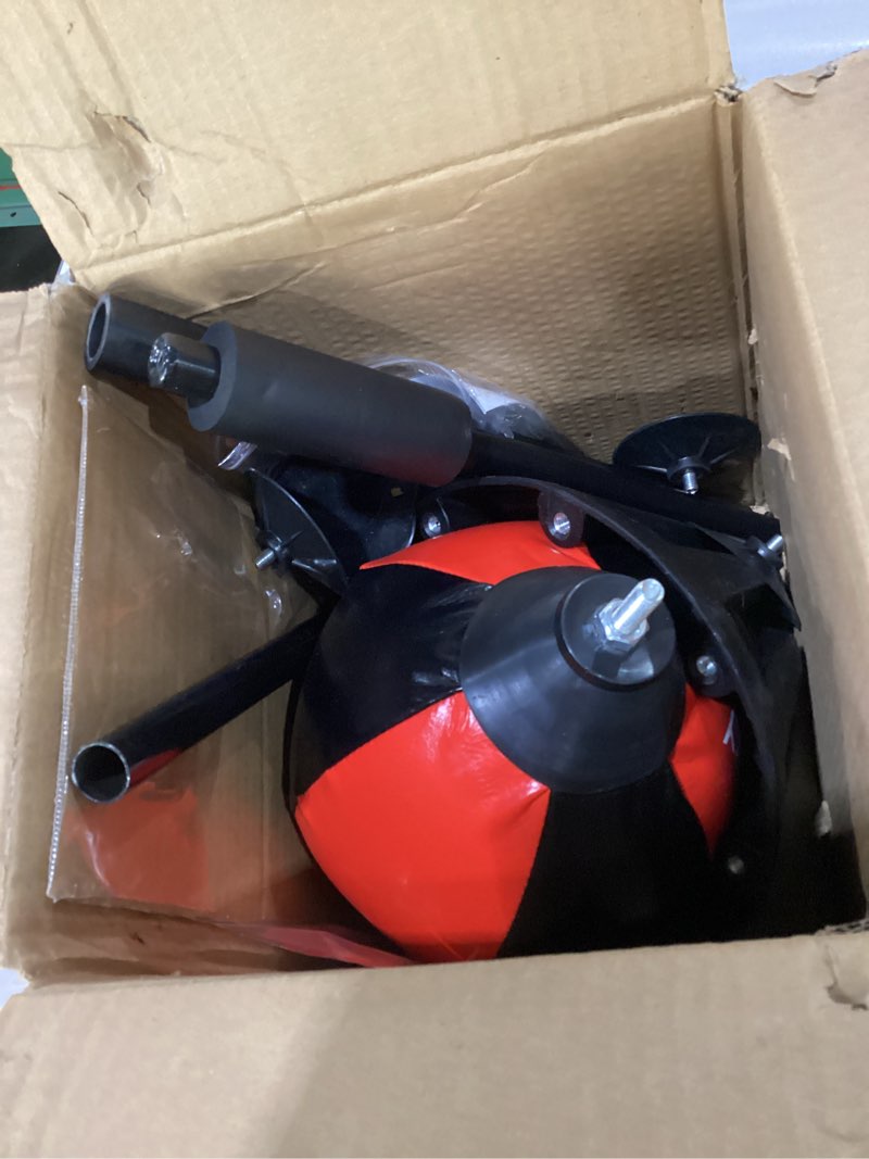 Condition photo showing Good Condition for Owlsky Punching Bag with Stand, Boxing Bag for Adults - Height Adjustable - Speed Bag for Training, Boxing Equipment, Stress Relief & Fitness Black