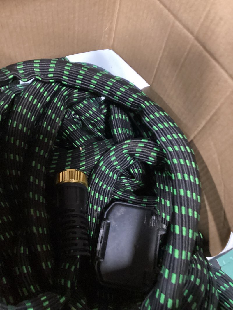 Condition photo showing New/Like New for flex-able hose flex-able xtreme hose 100ft - kink free, expandable, heavy duty, green