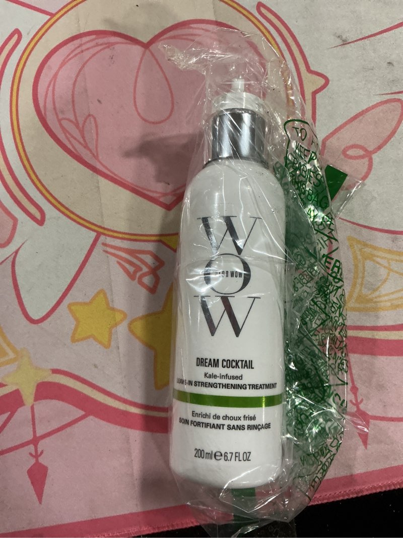 Condition photo showing As Is for COLOR WOW Dream Cocktail Kale Infused Leave-in Treatment – for fragile, damaged hair | Reduce hair breakage by 50% in a single use | Powerful heat protectant