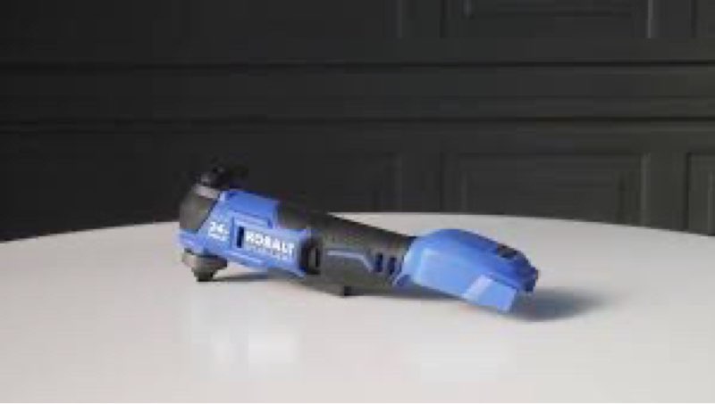 kobalt 24-volt max cordless brushless oscillating multi-tool.