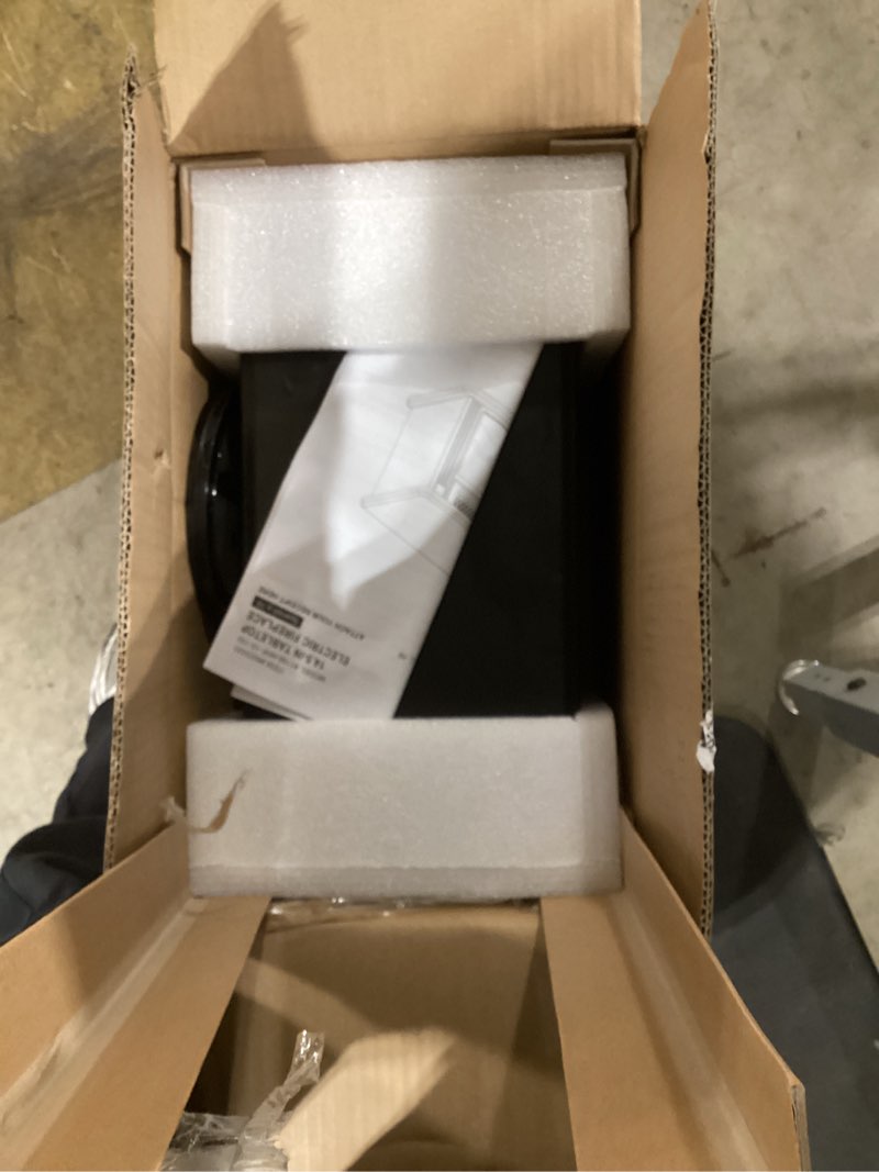 Condition photo showing Good Condition for Style Selections Style Selections 1500 -Watt Fan Compact personal Indoor Electric Space Heater