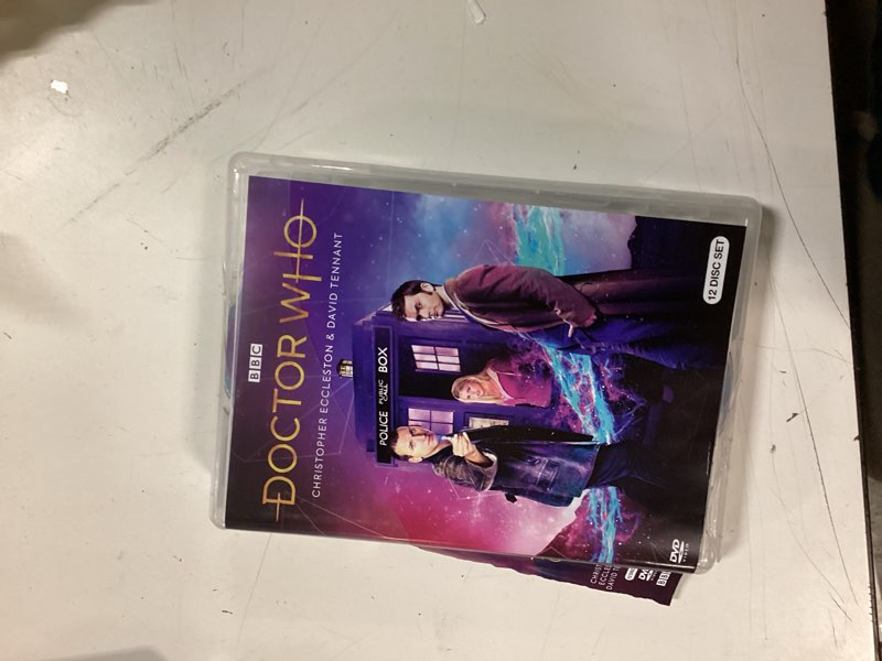 Condition photo showing As Is for doctor who s1-4 (dvd)
