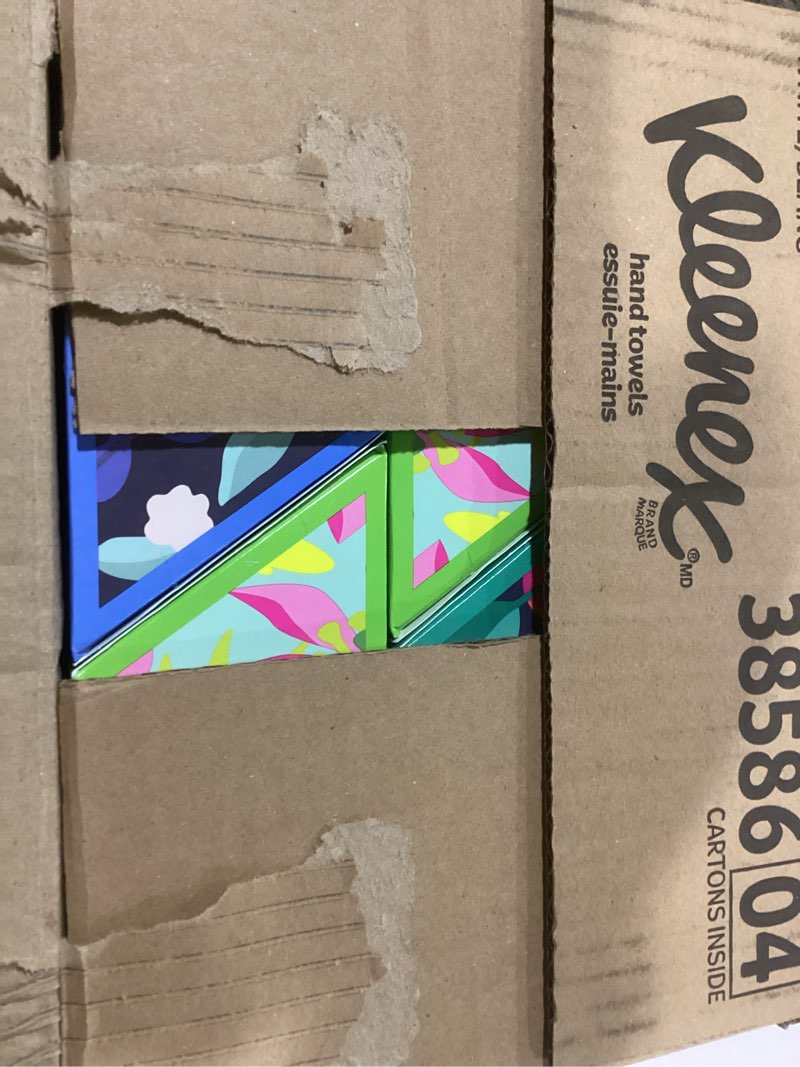 Condition photo showing New/Like New for Kleenex Disposable Paper Hand Towels, 6 Boxes, 60 Tissues per Box (360 Total Tissues), Packaging May Vary 60 Towels (Pack of 6) White