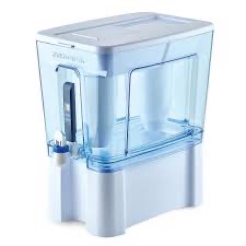 ZeroWater 52-Cup Ready-Read 5-Stage Water Filter Pitcher Dispenser with 5-Stage 0 TDS Zero Water Fil