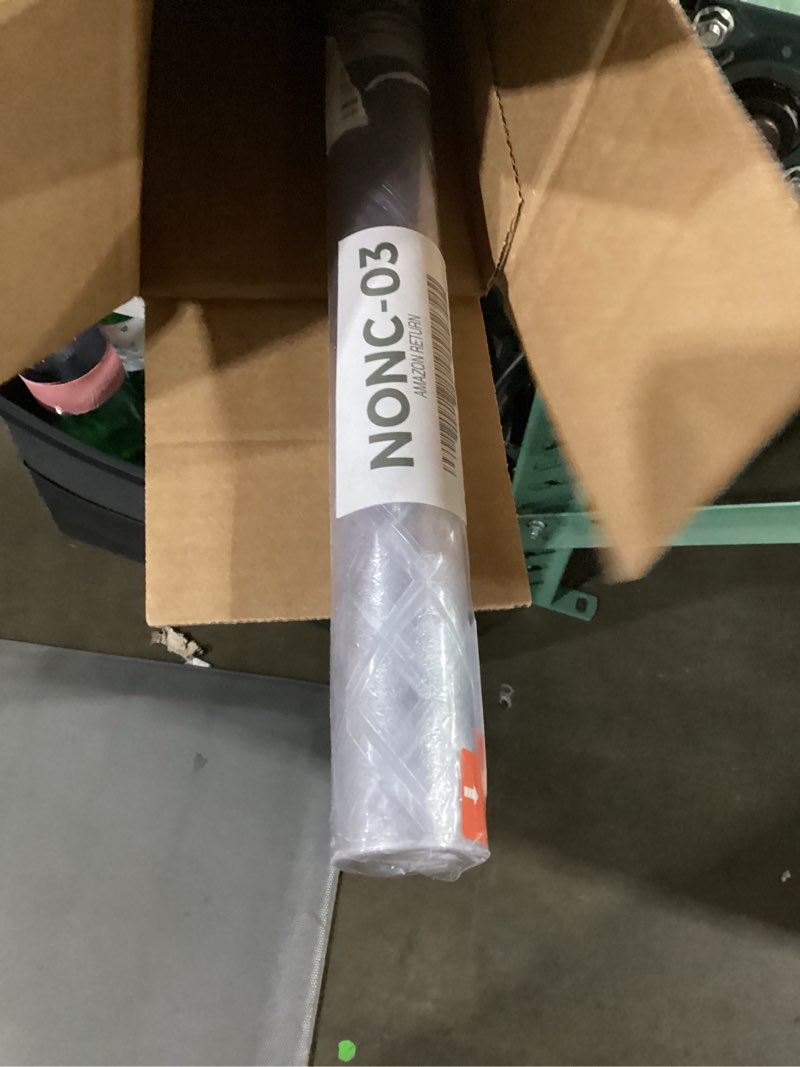 Condition photo showing Good Condition for haton window privacy film decorative frosted glass window film, sun blocking stained glass clings, static cling removable stickers for home door coverings, lattice pattern 29.5" x 118.1" 29.5" x 118.1" clear