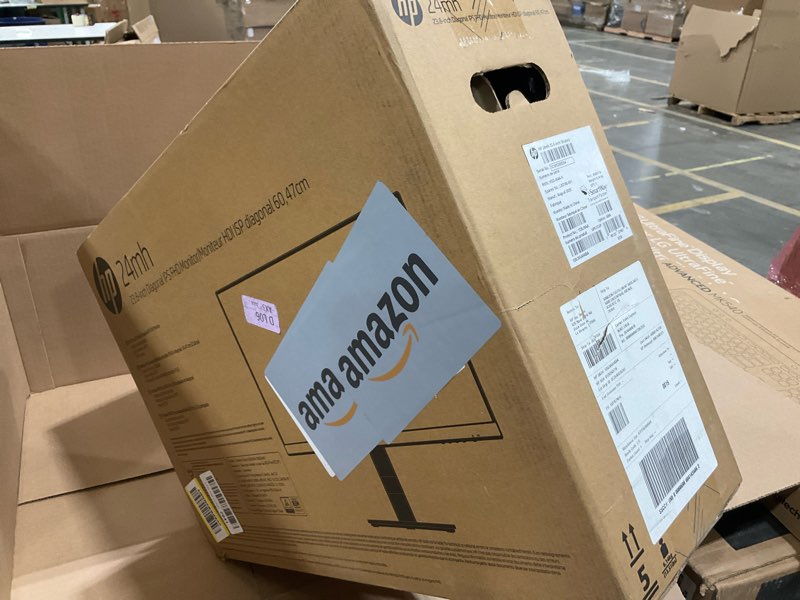 Condition photo showing New/Like New for HP 24mh - M-Series - LED monitor - 23.8  - 1920 x 1080 Full HD (1080p) @ 60 Hz - IPS - 250 cd/m?????? - 1000:1 - 5 ms - HDMI  VGA  DisplayPort - speakers