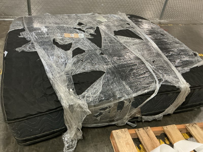 Condition photo showing As Is for King Mattress, 14 Inch Luxury Hybrid King Size Mattress in a Box, Medium Firm Mattresses with Cooling Gel Memory Foam & Pocket Springs, Double Additional Support, 365-Night Trial