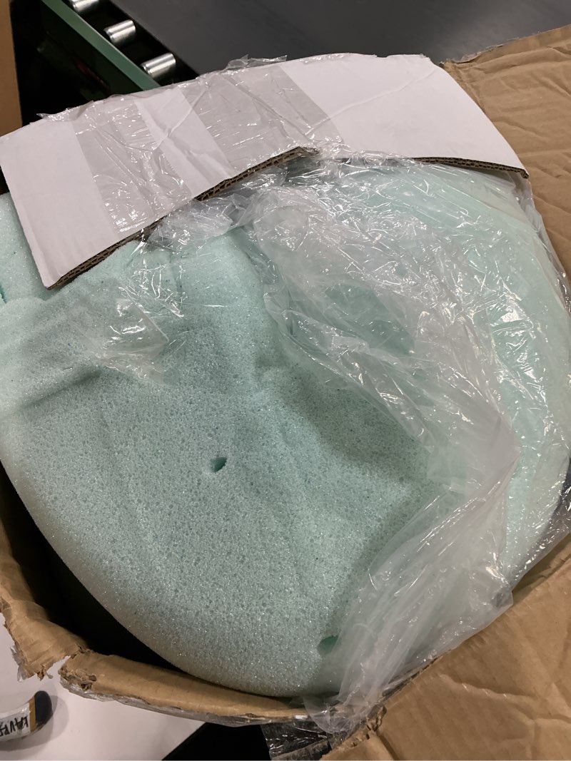 Condition photo showing As Is for LUCID 4 Inch Gel Memory Foam Mattress Topper-Ventilated Design-Ultra Plush-Twin XL Twin XL 4 Inch Topper Only