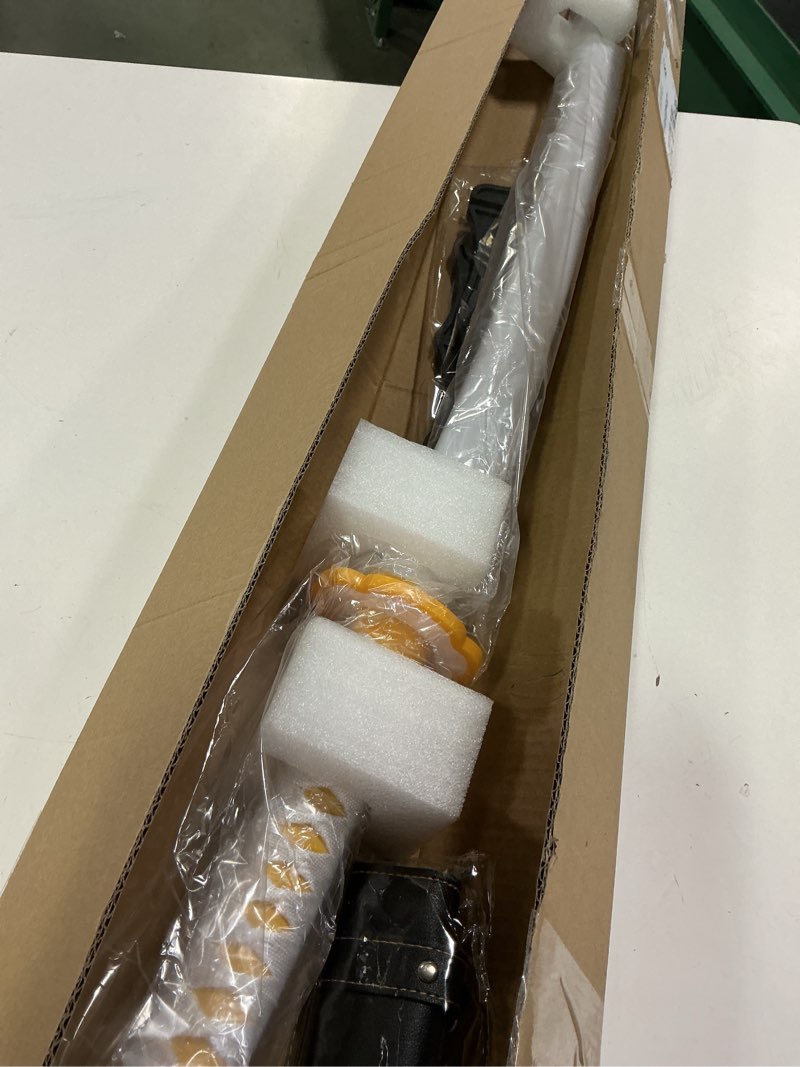Condition photo showing Good Condition for SV Anime Demon Slayer Sword Katana 41 Inch Decorative Collectible Gift Cosplay Sword?Various Styles Available Agatsuma Zenitsu