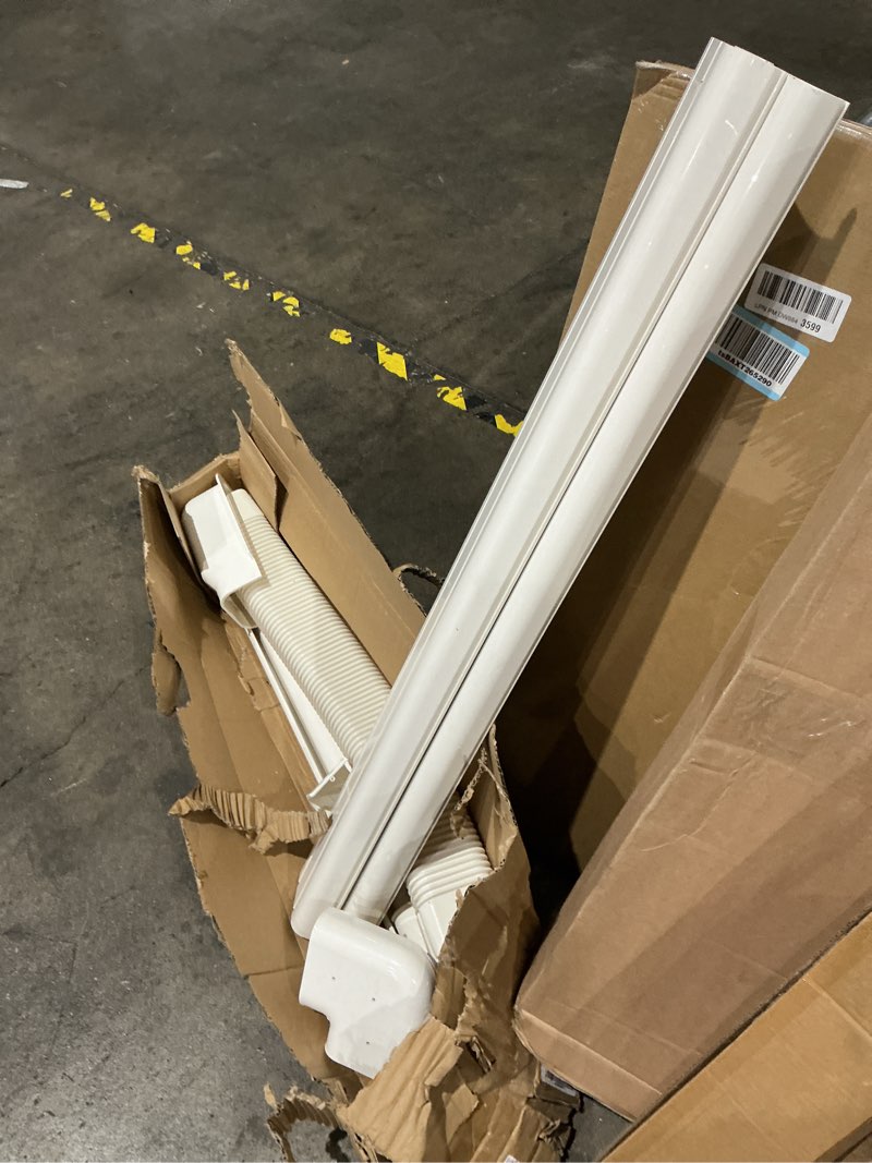 Condition photo showing As Is for pvc pipeline covers 