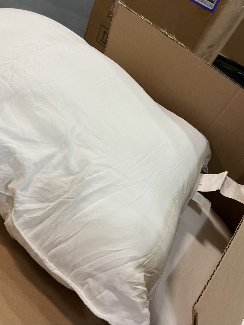 Condition photo showing As Is for Microfiber Soft Down Alternative 2-Pack Pillows