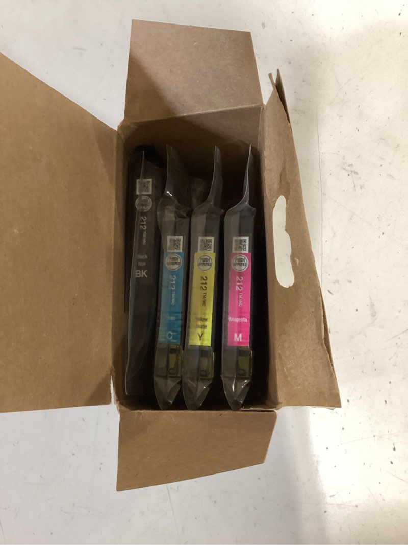 Condition photo showing Good Condition for epson 212 claria ink standard capacity black & color cartridge combo pack (t212120-bcs) works with workforce wf-2830, 2850 and expression xp-4100, 4105 standard capacity black and color ink