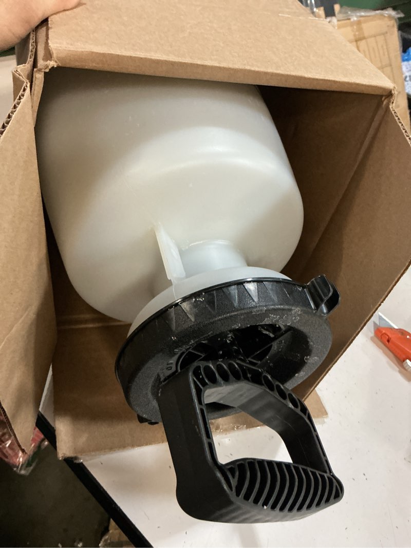 Condition photo showing As Is for roundup 190260 2-gallon lawn and garden sprayer for controlling insects and weeds or cleaning decks and siding 2 gallon sprayer