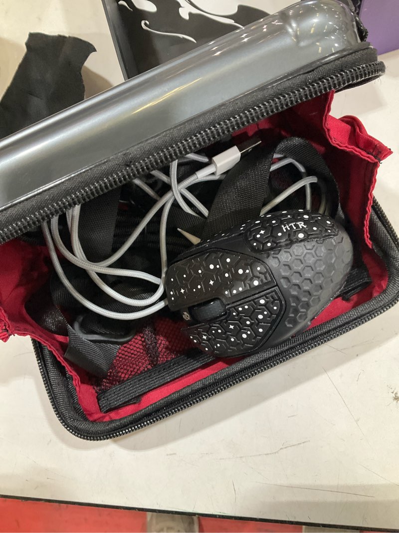 Condition photo showing Good Condition for gwolves htr lightweight wireless fingertip grip gaming mouse,~28gram,8k-report,low latency,paw3395 26,000cpi,nrf52840 cpu,6 programmable btns,on-board memory,pc/mac and laptop(no-honeycomb, black) black no-honeycomb