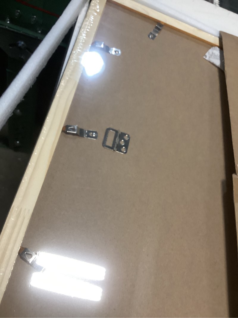 Condition photo showing Good Condition for Wood 20x20 Frame Gold, Ornate Natural 20x20in Poster Picture Frame, Modern Golden 20 x 20inch Gallery Wall Photo Frame with HD Plexiglass, Horizontal Vertical Wall Mounting Display 1pcs Gold 20x20