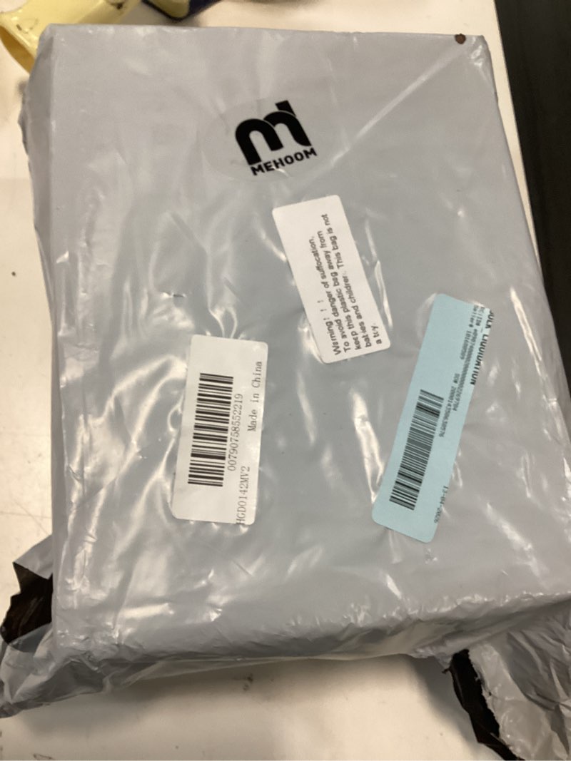 Condition photo showing Good Condition for mehoom decorative storage baskets, natural paper rope wicker baskets with lid & liner, baskets and bins for bedroom, living room, kitchen, table, home decor (3 pack)