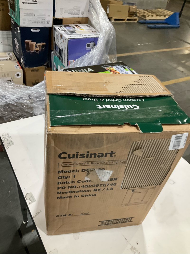 Condition photo showing As Is for De’Longhi Dedica Espresso Machine with Manual Milk Frother, 15-Bar Pump & Adjustable Tray - Home Barista Coffee Maker for Espresso, Latte, Cappuccino & Iced Coffee - Italian Stainless Steel Design Silver