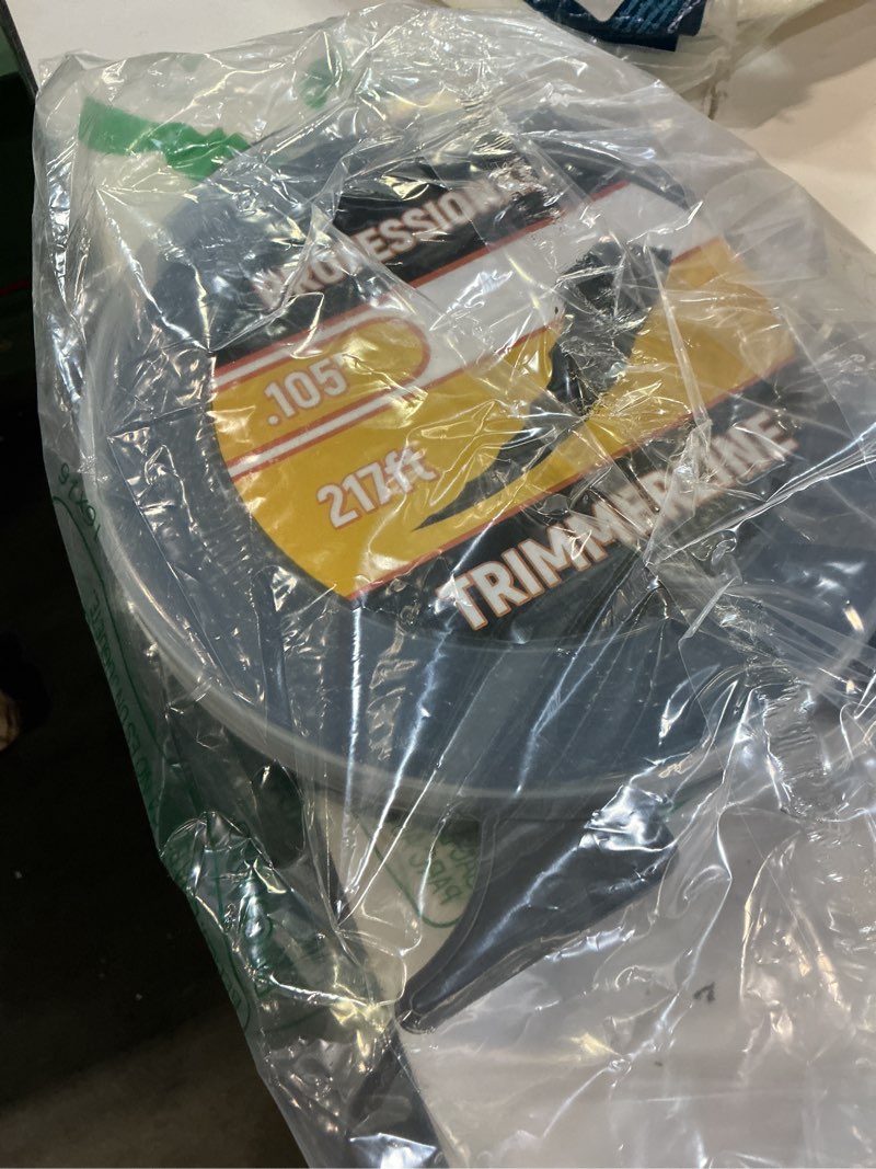 Condition photo showing New/Like New for .105 in. black diamond 4-cornered spiral pattern trimmer line 217 ft, compatible with echo 330105071