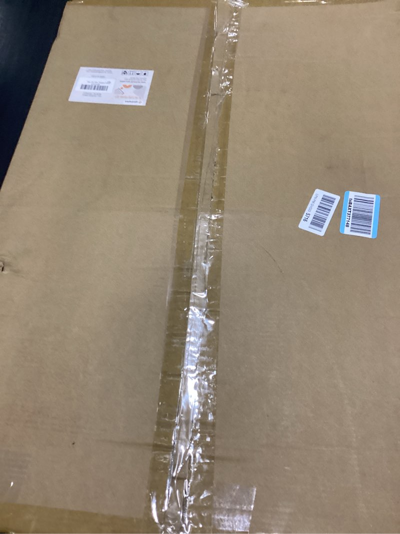 Condition photo showing Good Condition for upsimples 24x36 poster frame, display pictures 20x30 with mat or 24x36 without mat, wall hanging picture frame, gold, 1 pack gold 24x36