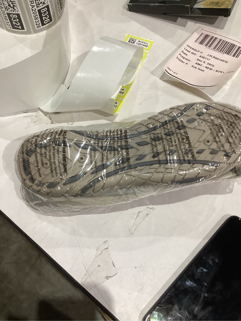 Condition photo showing New/Like New for WateLves Barefoot Water Shoes Women Men Beach Swim Shoes Athletic Quick-Dry Aqua Socks Breathable Mesh Sneakers Walking Shoes 11 Women/9.5 Men 359/Beige