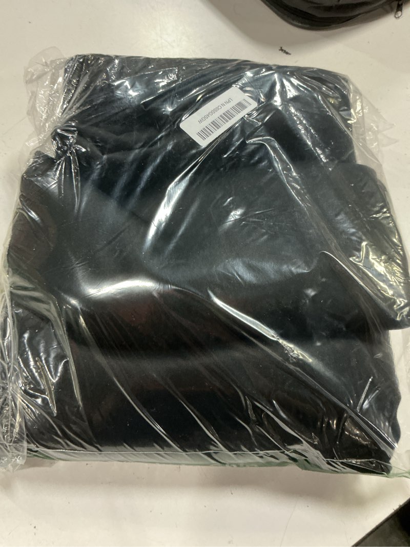 Condition photo showing New/Like New for nicetown patio blackout long curtain shades, 2 panels, 55 inches x 120 inches, black, summer home decoration thermal insulated grommet blackout draperies/drapes for kitchen black 55"w x 120"l (pack of 2)