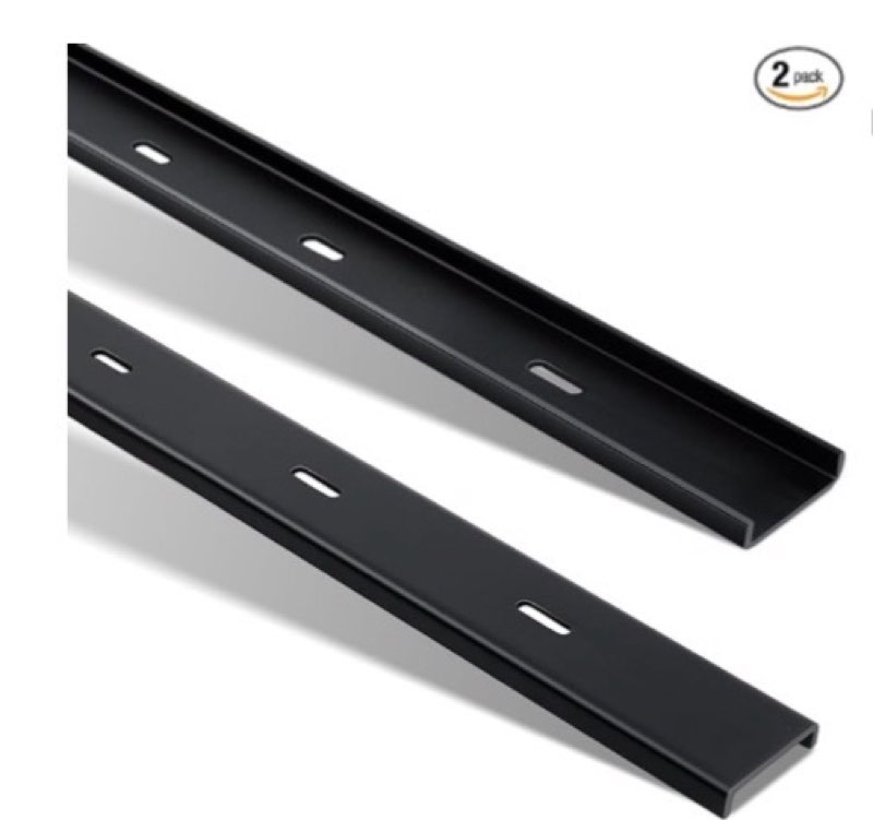 C Channel Steel Support Metal Support Bracing Hidden C Bracket for Table Top Live Edge Slab Woodwork