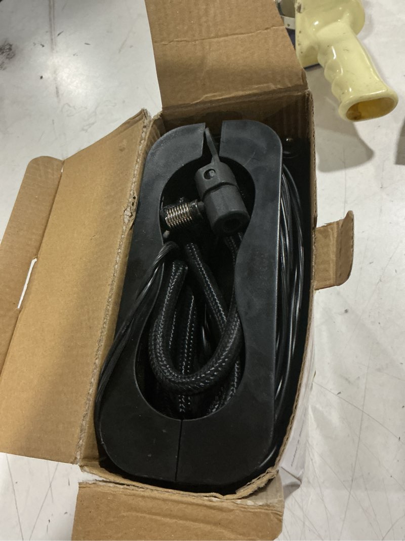 Condition photo showing As Is for hyper tough dc 12v digital car tire inflator with auto-off function 100psi