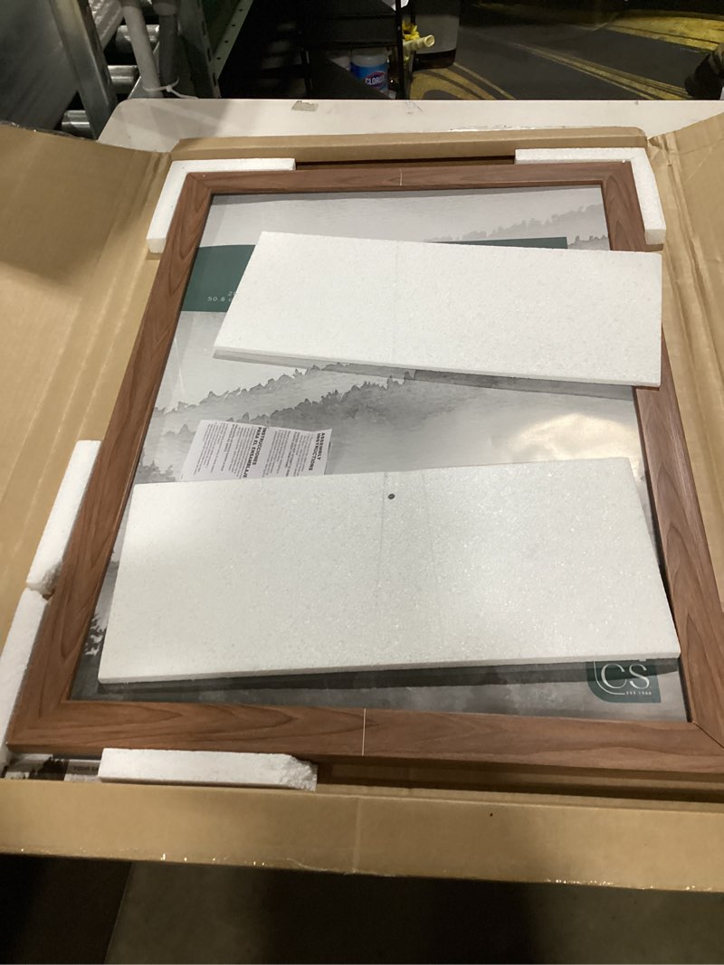 Condition photo showing Good Condition for MCS Museum Poster Frame, Medium Oak, 20 x 28 in, Single Medium Oak Woodgrain 20 x 28 in Single