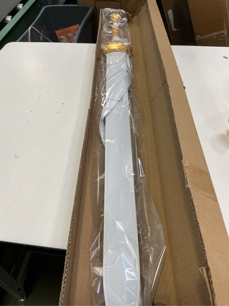 Condition photo showing New/Like New for PowerGale 41" Anime Cosplay Sword with Sheath, Non-3D Printed & Back-Carry, Collectible Prop for Costume&Display