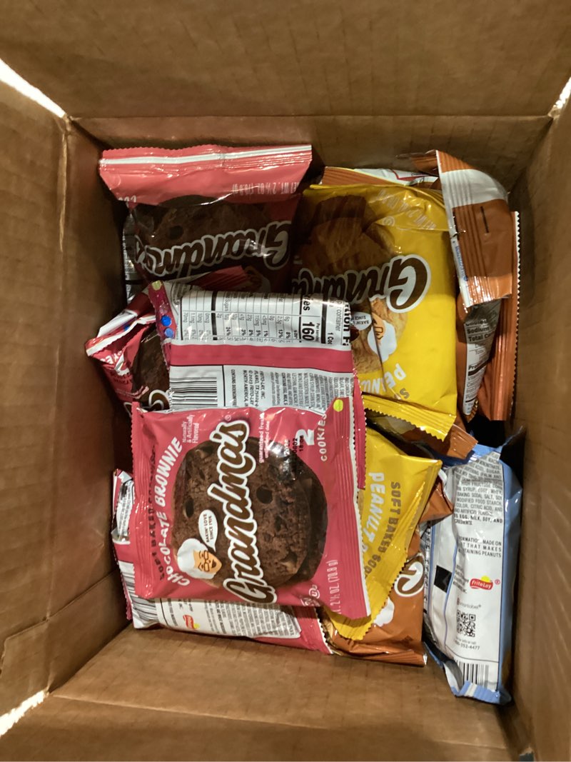 Condition photo showing New/Like New for Grandma's Cookies Variety Pack 30 Count
