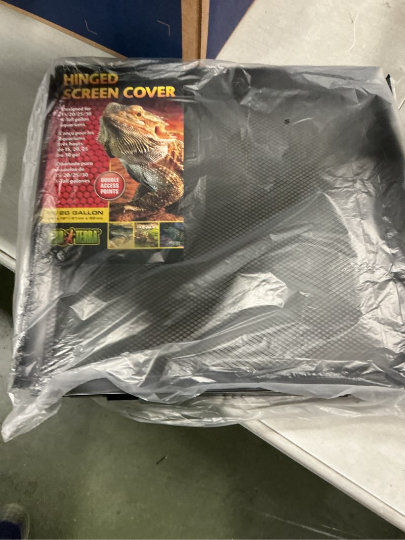 Condition photo showing New/Like New for Exo Terra Screen Cover for Hinged Door, 15 to 20-Gallon