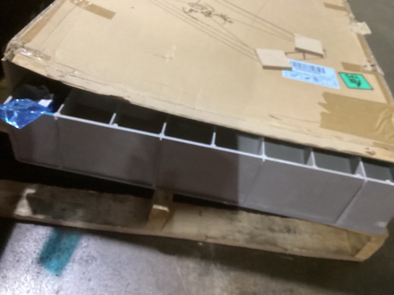 Condition photo showing Good Condition for DreamLine SlimLine 34 in. D x 60 in. W x 2 3/4 in. H Left Drain Single Threshold Shower Base in White, DLT-1134601 White 34 inch D x 60 inch W Left Drain