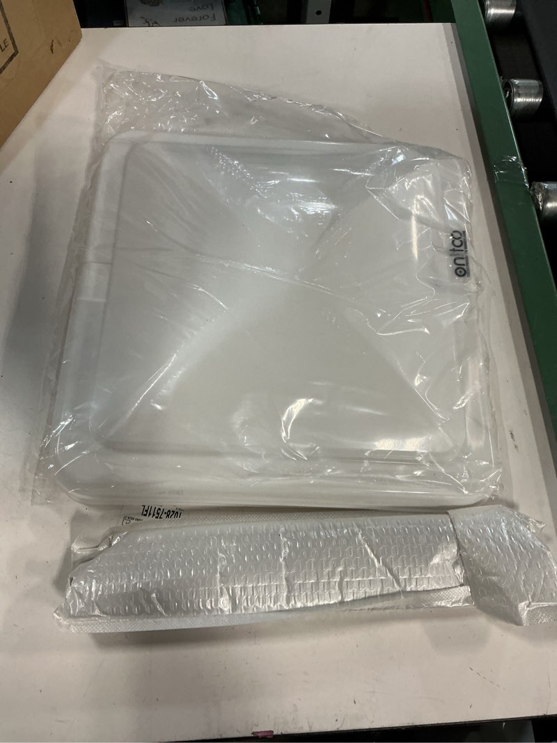 Condition photo showing New/Like New for expert rv vent lid replacements (2-pack) - universal fit for trailers, campers & motorhomes, white covers with durable metal hinges, compatible with jensen, ventline & elixir vents universal 2-piece