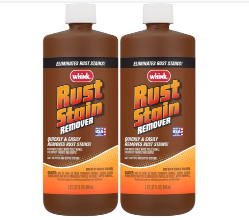 Whink Rust Stain Remover 32 Ounce - 2 Pack