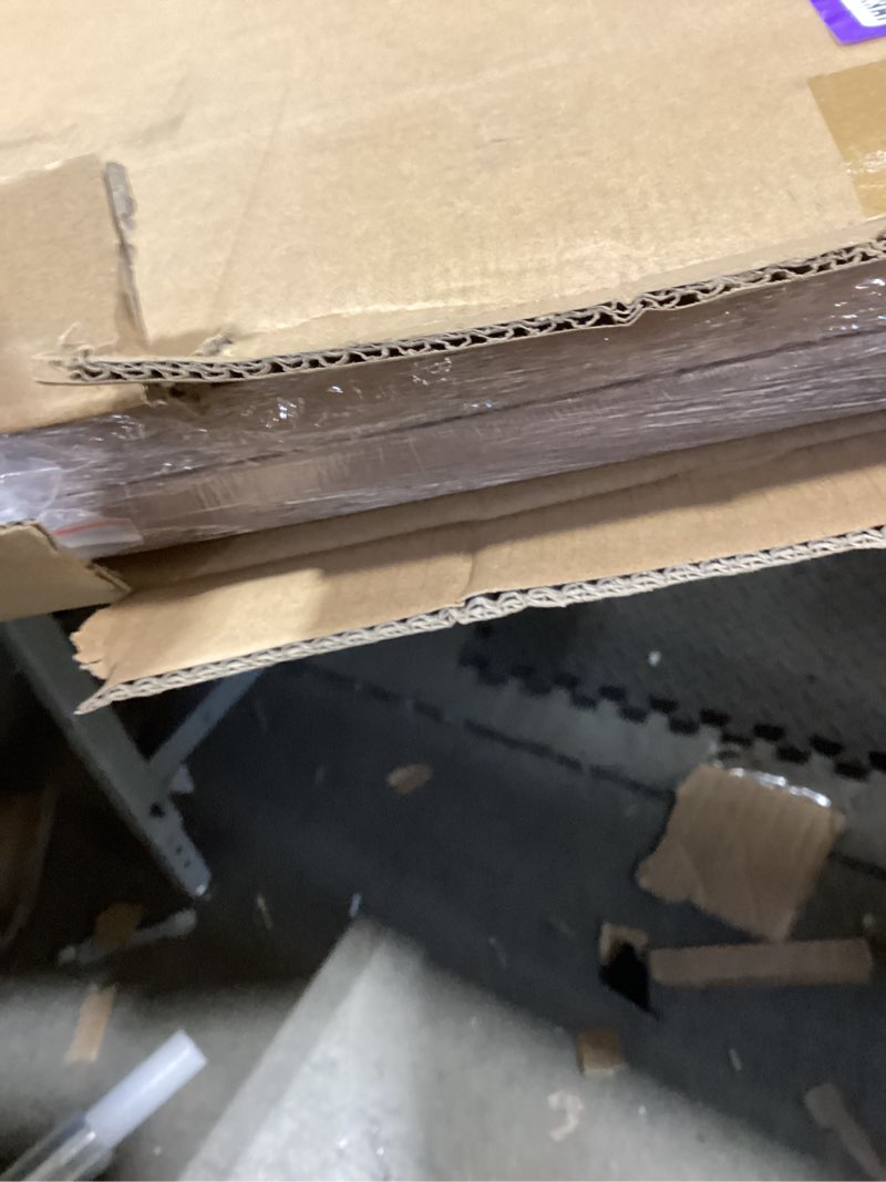 Condition photo showing New/Like New for dablue 24x36 picture frames rustic grey wooden pattern 24 by 36 photo frame for mural and picture, 2 packs of 24 x 36 inch poster frame grey 24"x36"-2pack