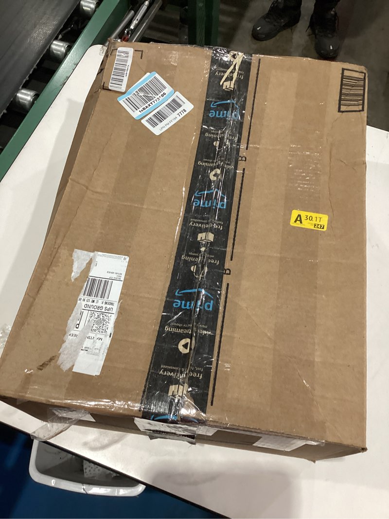 Condition photo showing As Is for carpet floor tiles, 20pcs commercial floor mats square floor mats with pvc backing carpet squares peel stick non slip moisture-proof for residential flooring (blue)