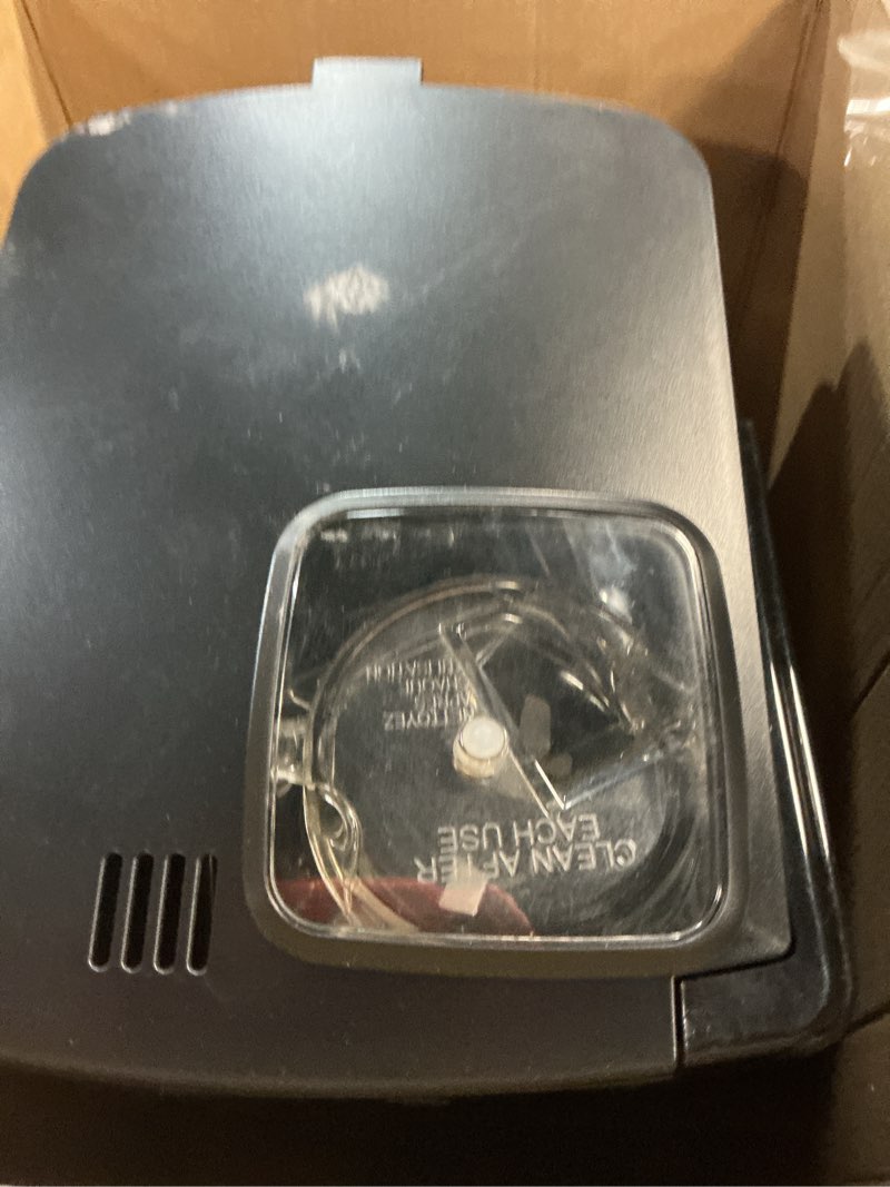 Condition photo showing As Is for Cuisinart Automatic Grind & Brew 10-Cup Coffee Maker with Blade Grinder, Programmable Coffee Machine Glass Carafe with 1-4 Cup Setting, Brew Pause, Grind-Off Option, DGB-450NAS, Black/Stainless Steel 10-Cup Thermal Automatic Grind & Brew Black/Stainless