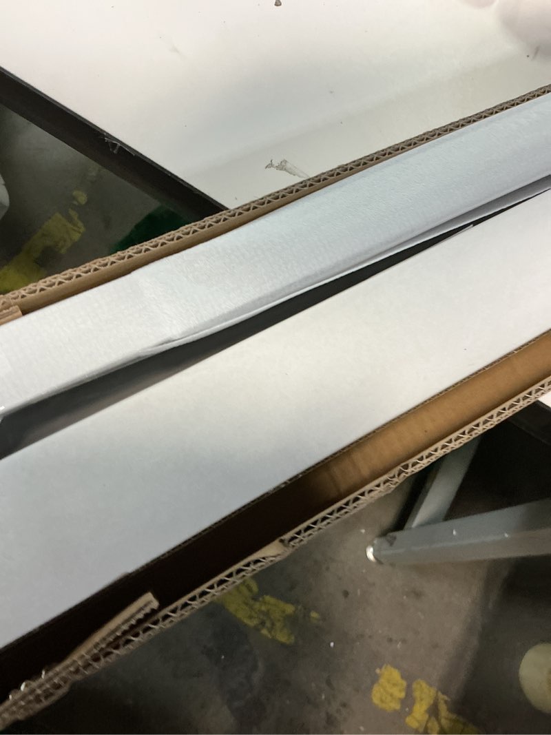 Condition photo showing Good Condition for 36inch Concealed Sliding Barn Door Hardware with Soft Close Mechanism, Aluminum Track, Invisible Floor Track, Fit MIN Opening Width 28in, Wall Mount System(Door is not Included) 36in track for 28inch opening(No door)