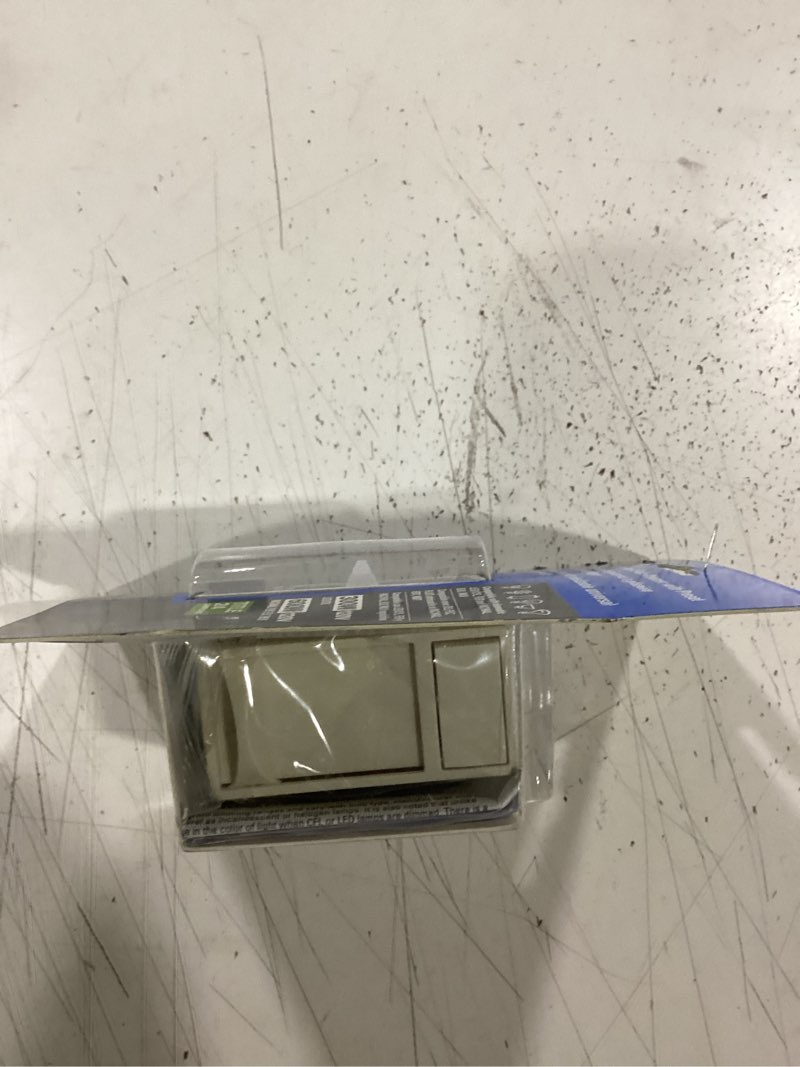 Condition photo showing New/Like New for eaton universal single-pole/3-way led decorator light dimmer, white/light almond/ivory