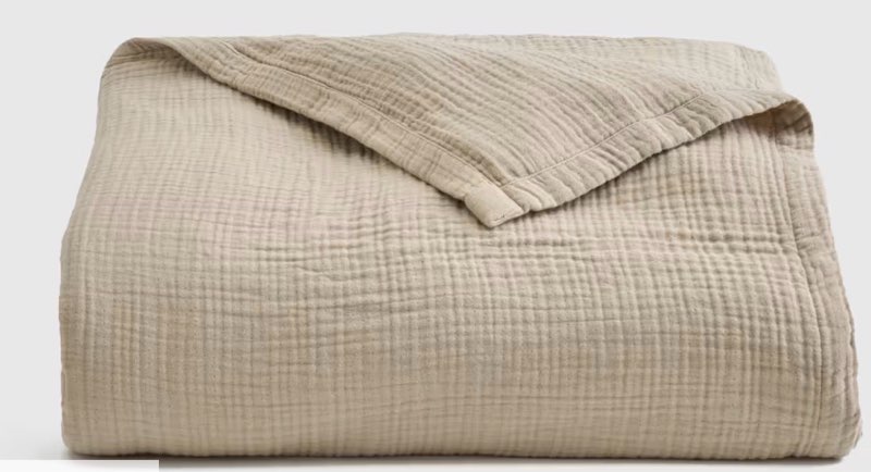 organic airy gauze blanket (queen)