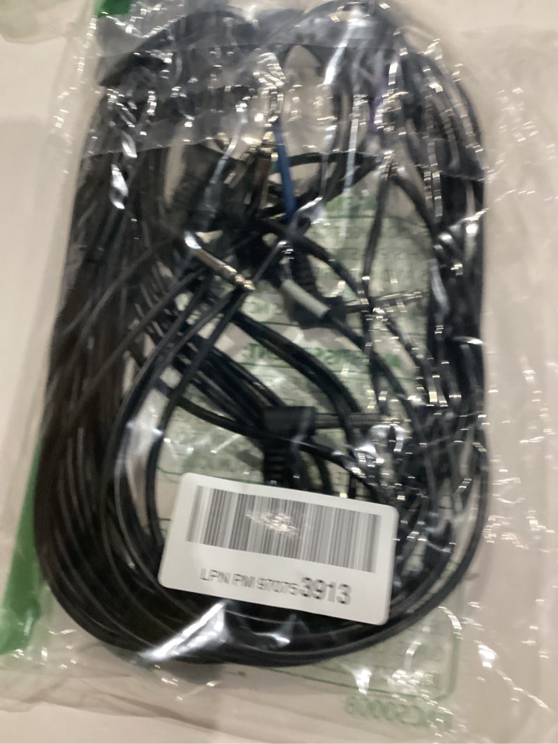 Condition photo showing As Is for Cable Harness Snake Loom Replacement Compatible with Alesis Nitro Mesh Electronic Drum Set Module Surge Command Forge Turbo Crimson DM7X RCA Connector Type Hi-Hat Fit for 1/4 " to 3.5mm Adapter