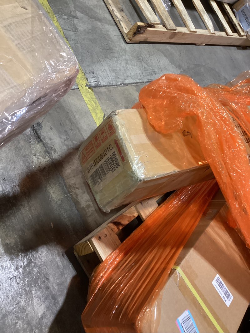 48" High Headboard Bed, King Size Platform Bed, Upholstered Bed Frame 