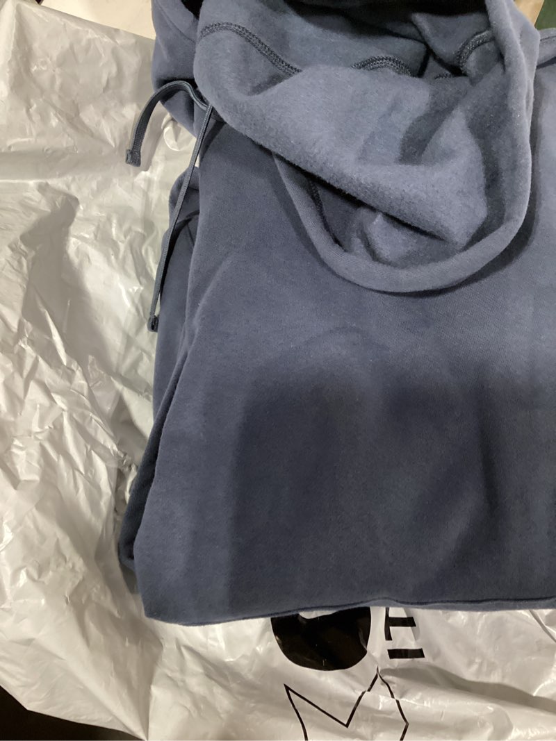 Condition photo showing As Is for SPORT-TEK Men's Tech Fleece Hooded Sweatshirt X-Large True Navy