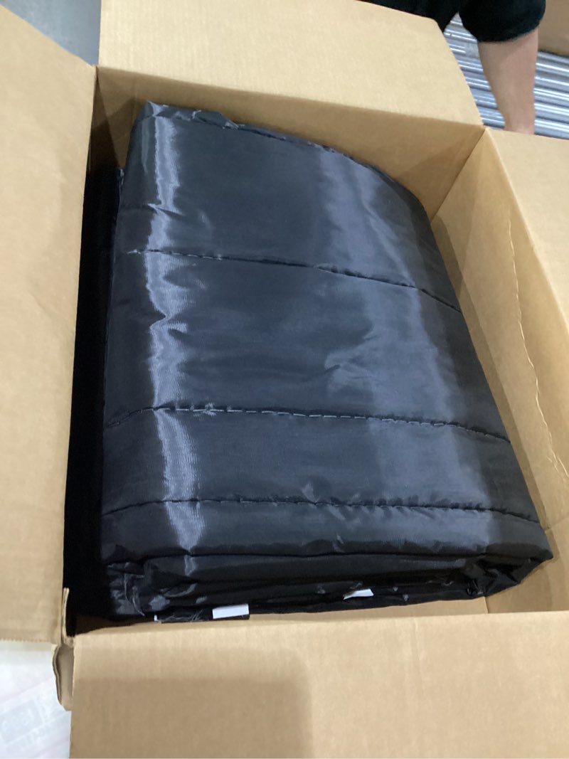 Condition photo showing New/Like New for soundproof blanket for doors – heavy duty 10lb acoustic blanket for noise reduction, sound blocking, thermal insulation – portable door soundproofing for home, studio, office