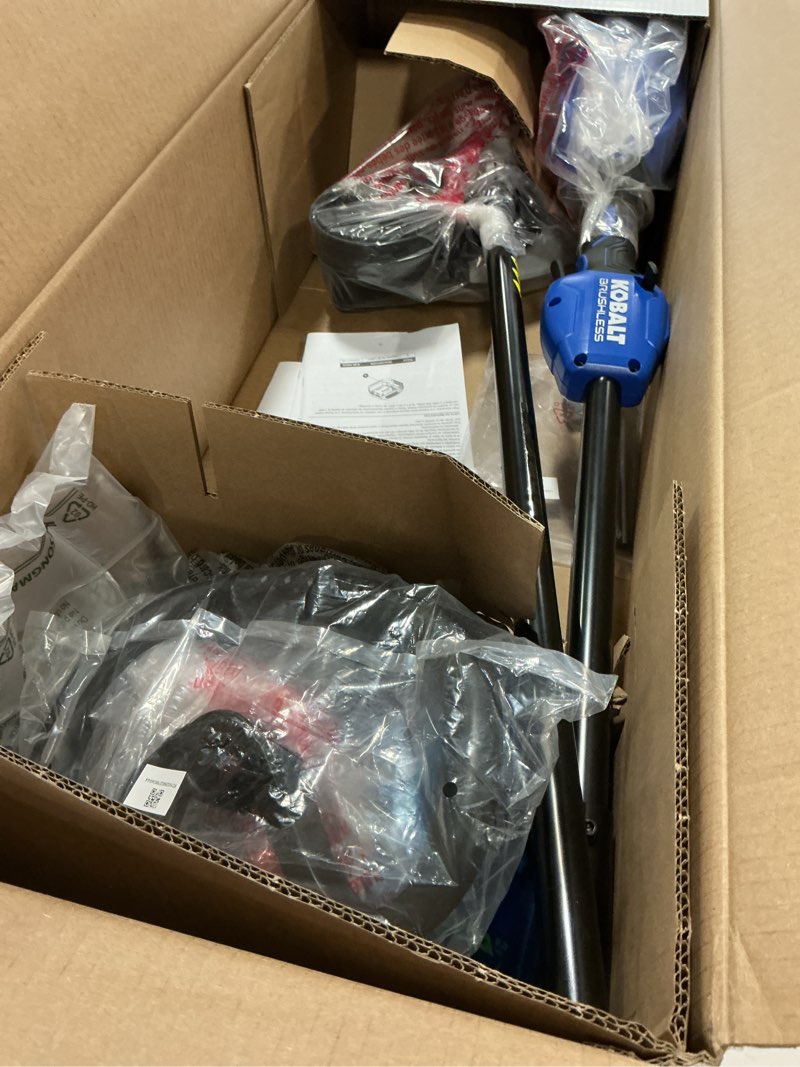 Condition photo showing Good Condition for Kobalt 80-volt 8-in Handheld Battery Lawn Edger battery y changer included