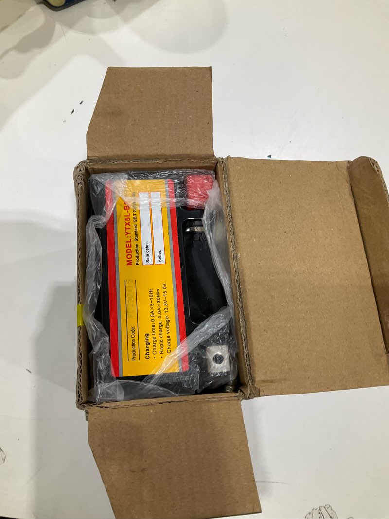 Condition photo showing Good Condition for ytx5l-bs battery replacement (5ah, 12v, sealed) maintenance free battery expertpower® agm