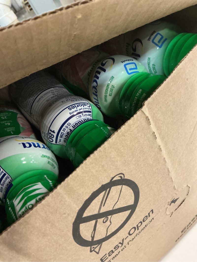 Condition photo showing New/Like New for (USE BY :01/04/2026) Glucerna Hungersmart Shake, Strawberry, 24  Count